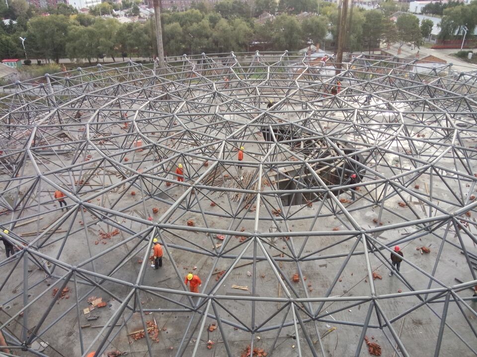 安阳全民健身中心网架